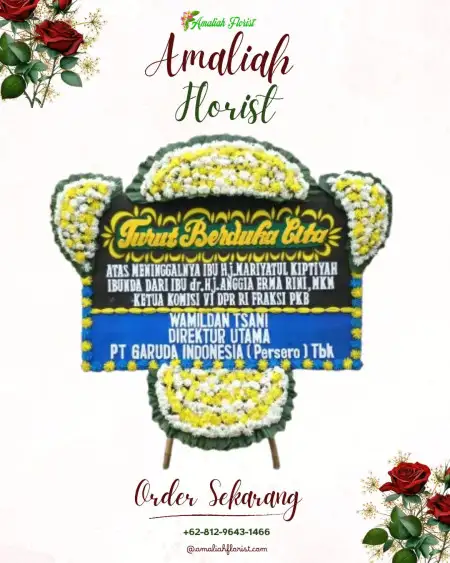 Papan Bunga Duka Taman Yasmin